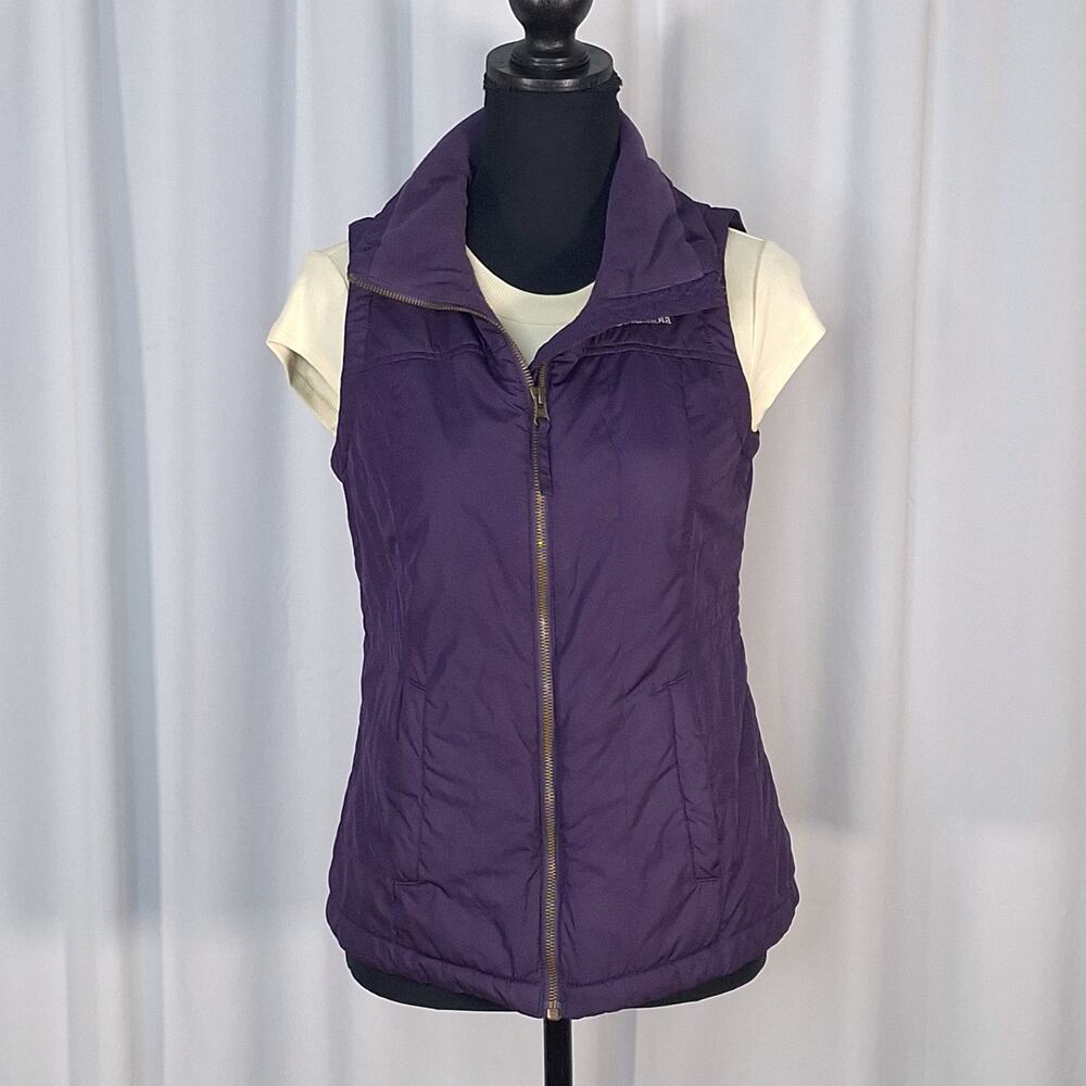 Columbia Women’s Small Deep Purple Fleece Lined Insulated Puffer Vest Gorpcore
